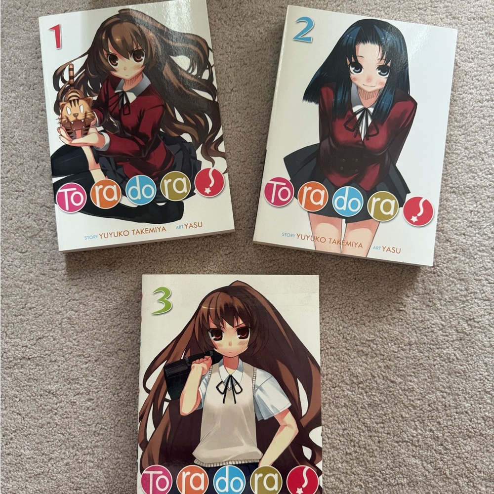 TORADORA! VOLUMES 1-3 (LIGHT NOVEL)